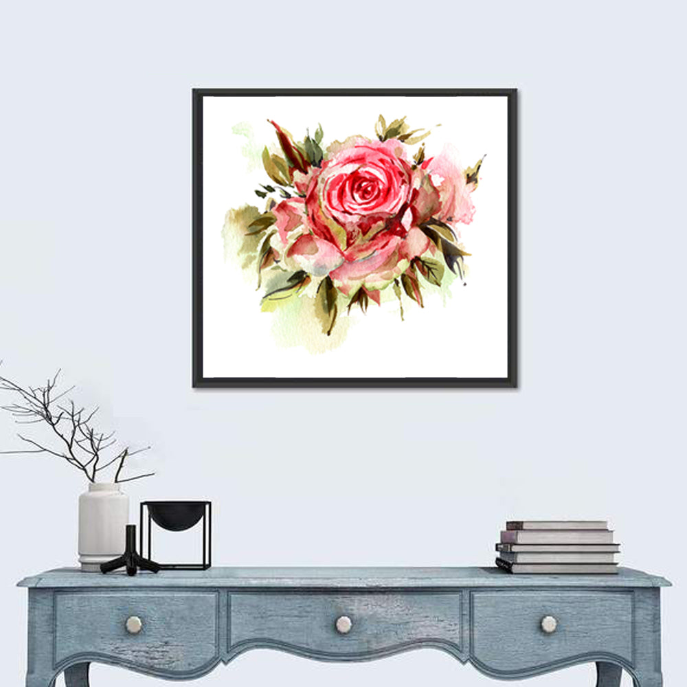 Rose Flowers Wall Art