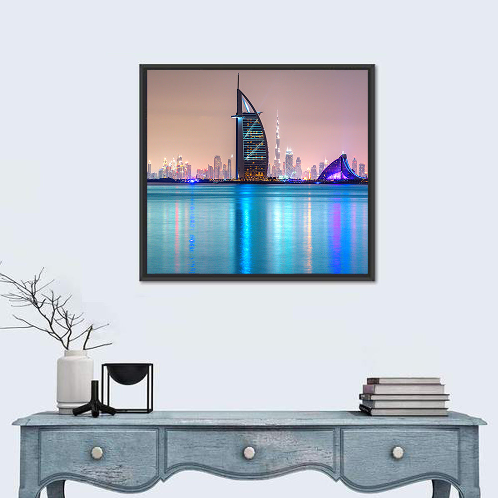 Dubai Skyline Wall Art