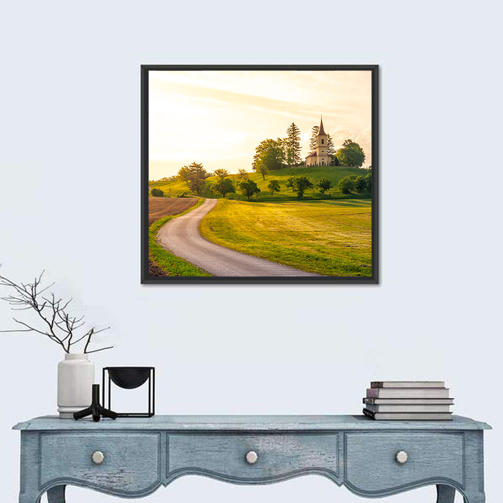 St Peter & Pauls Church In Czech Republic Wall Art