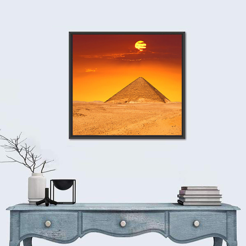 Dashur Red Pyramid Wall Art