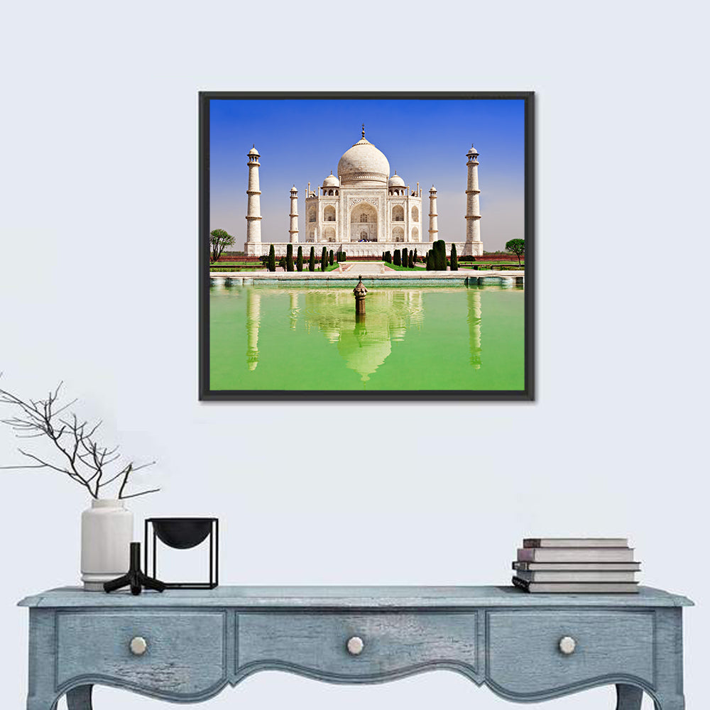 Taj Mahal Day View Wall Art