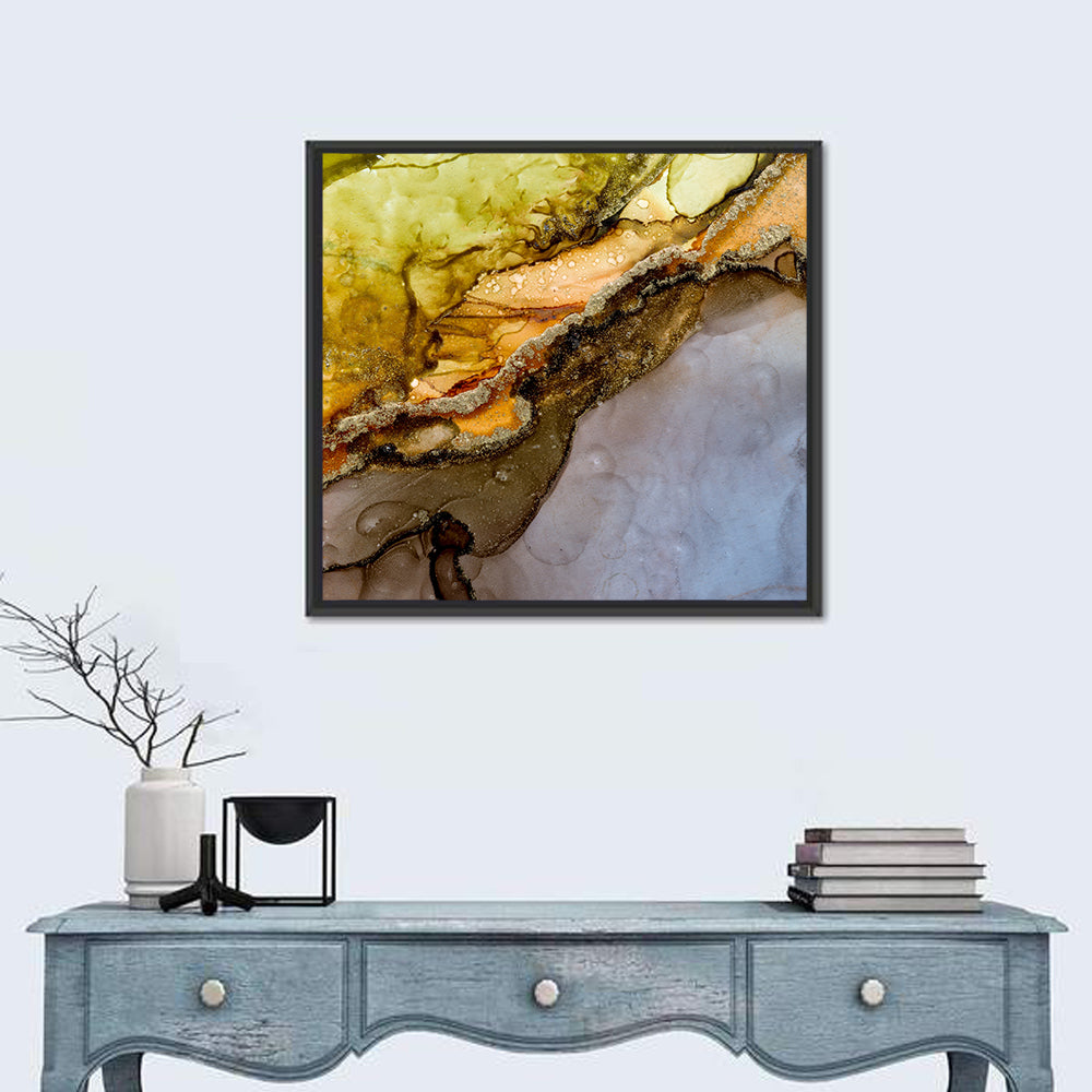 Alcohol Ink Artwork Wall Art