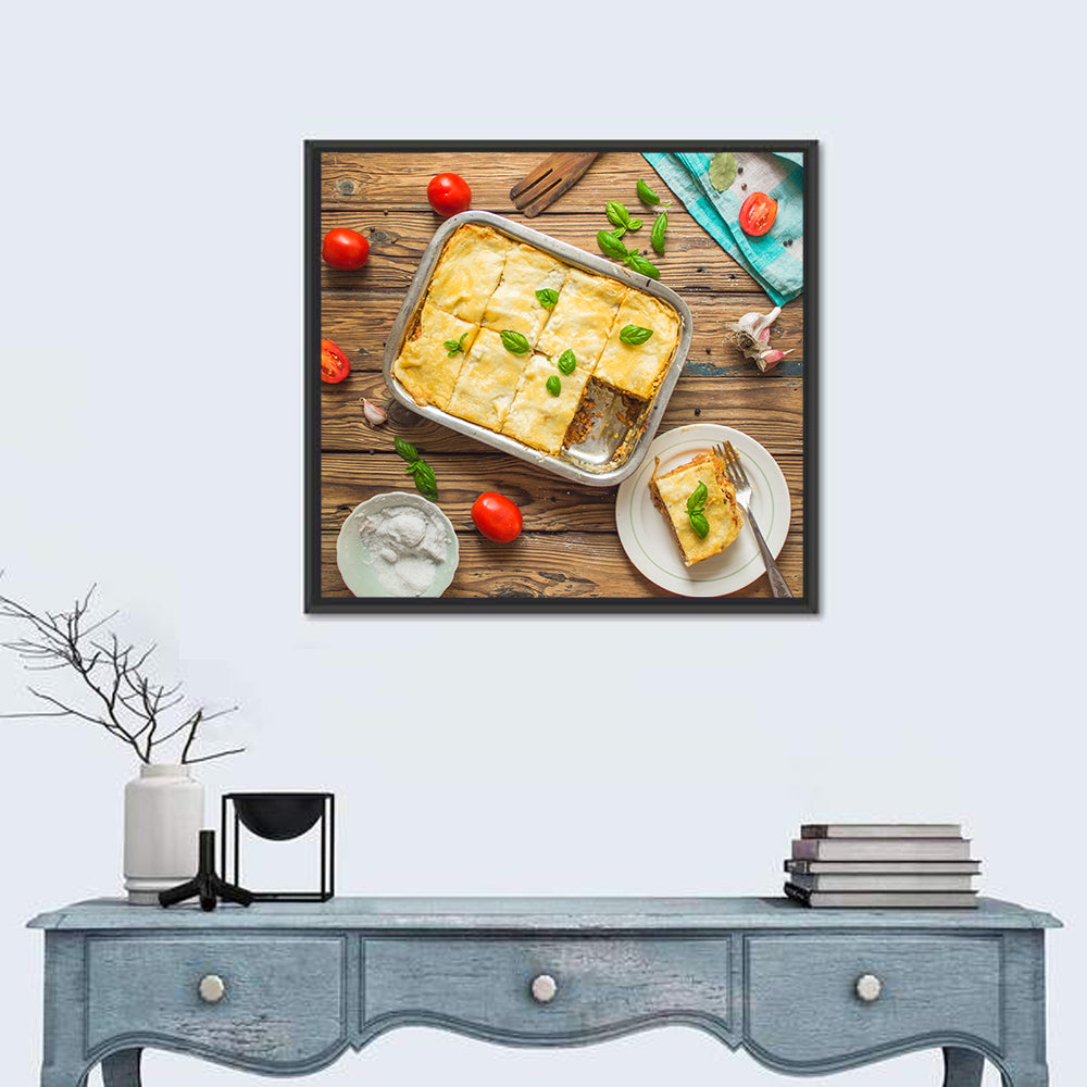 Homemade Lasagna Wall Art