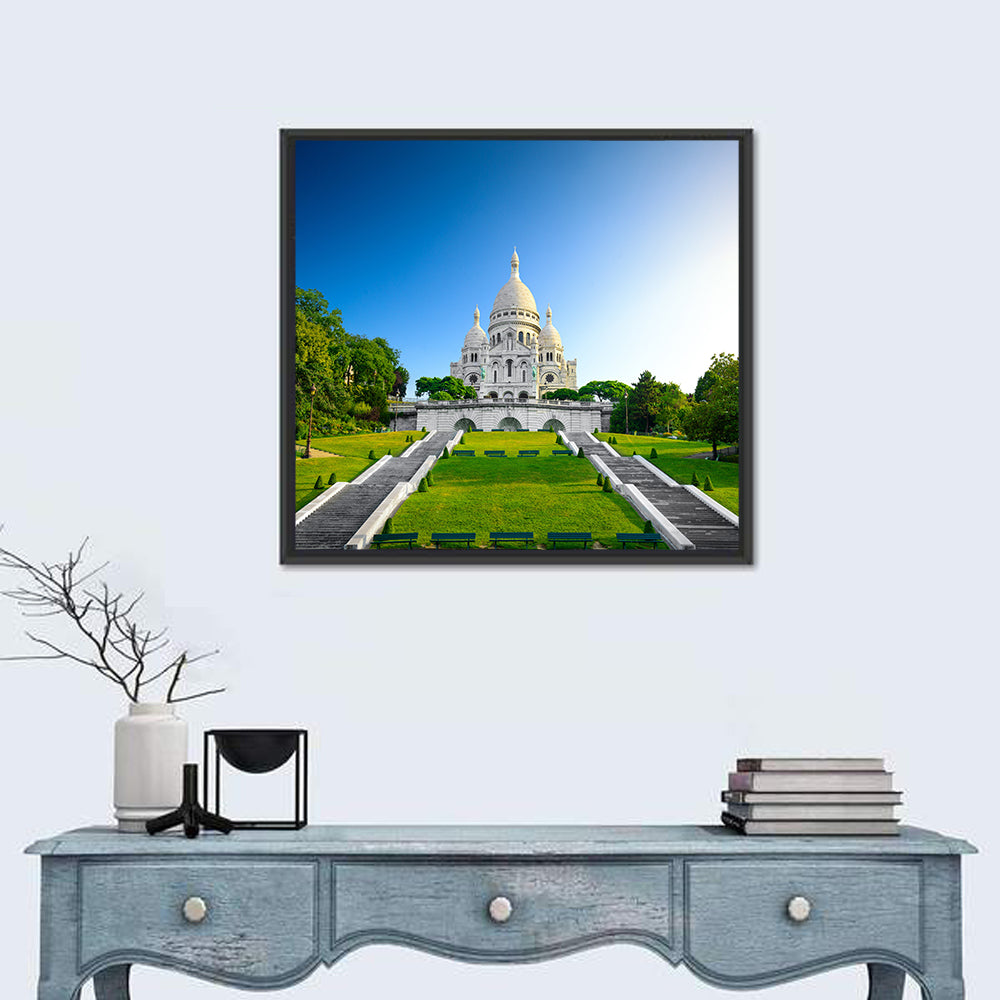 Basilica Sacre Coeur In Paris Wall Art