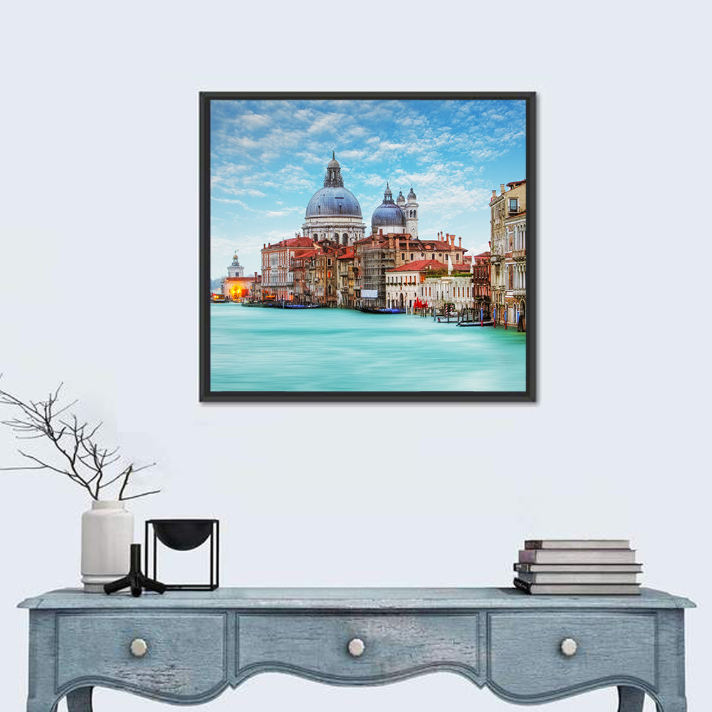 Grand Canal & Basilica Santa Maria della Salute Wall Art