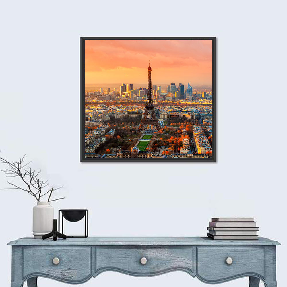 Paris At Twilight Wall Art