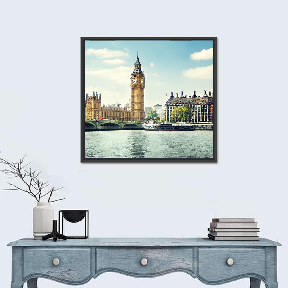Big Ben In Sunny Day, London Wall Art