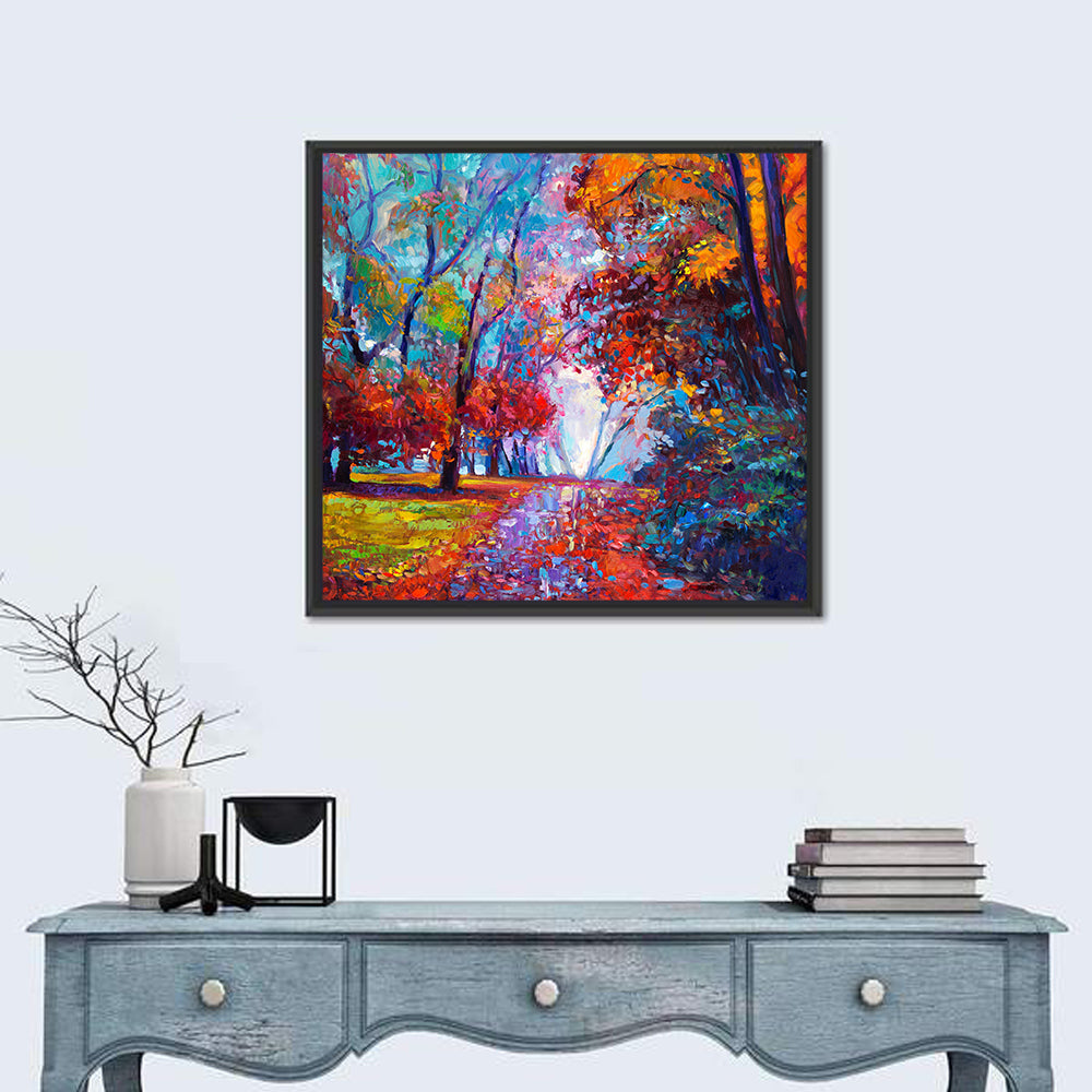 Autumn Forest Artwork Wall Art