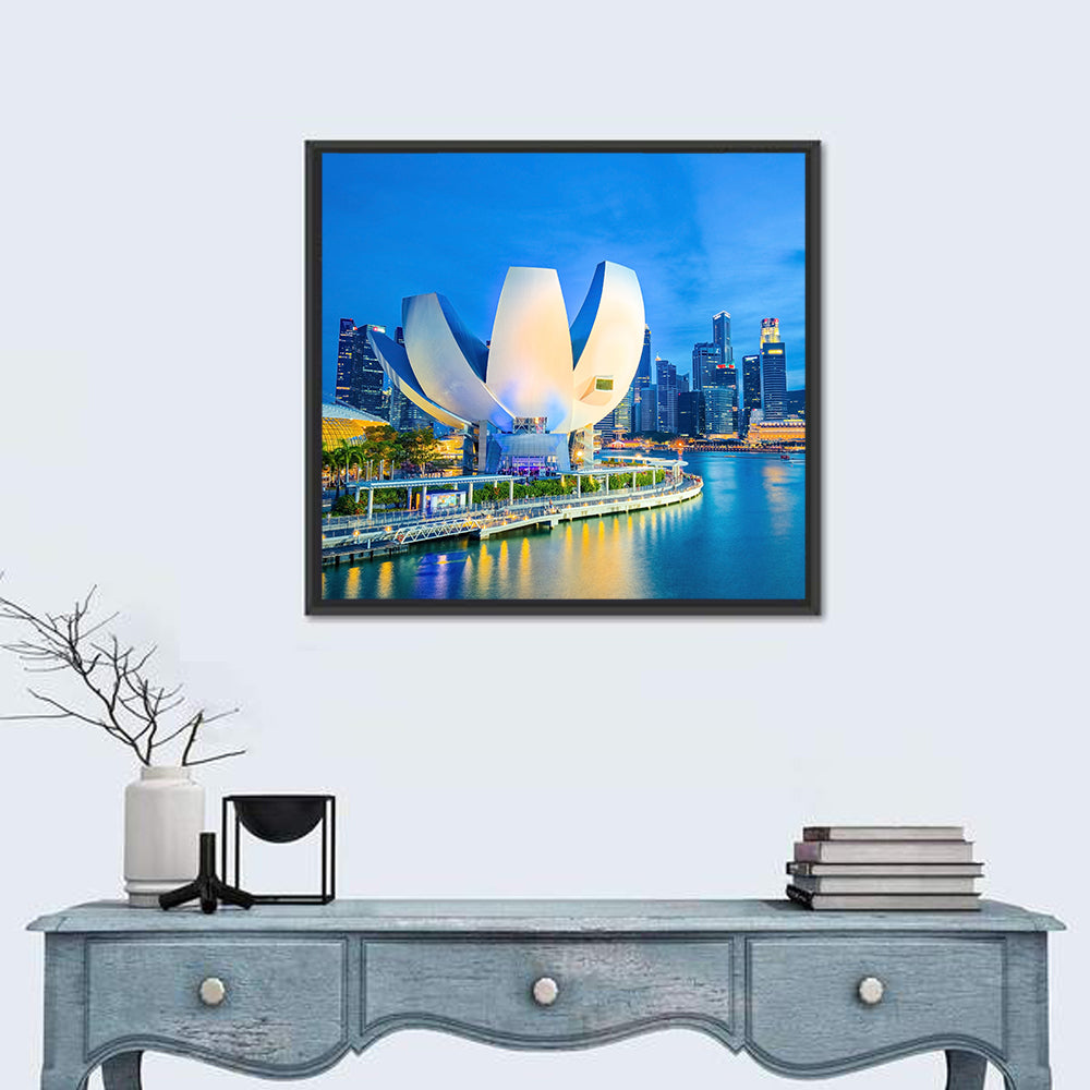 Marina Bay With Science Museum Wall Art