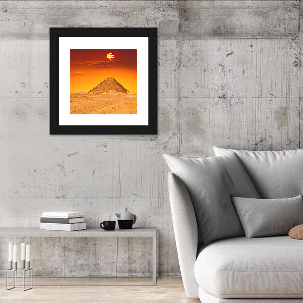 Dashur Red Pyramid Wall Art