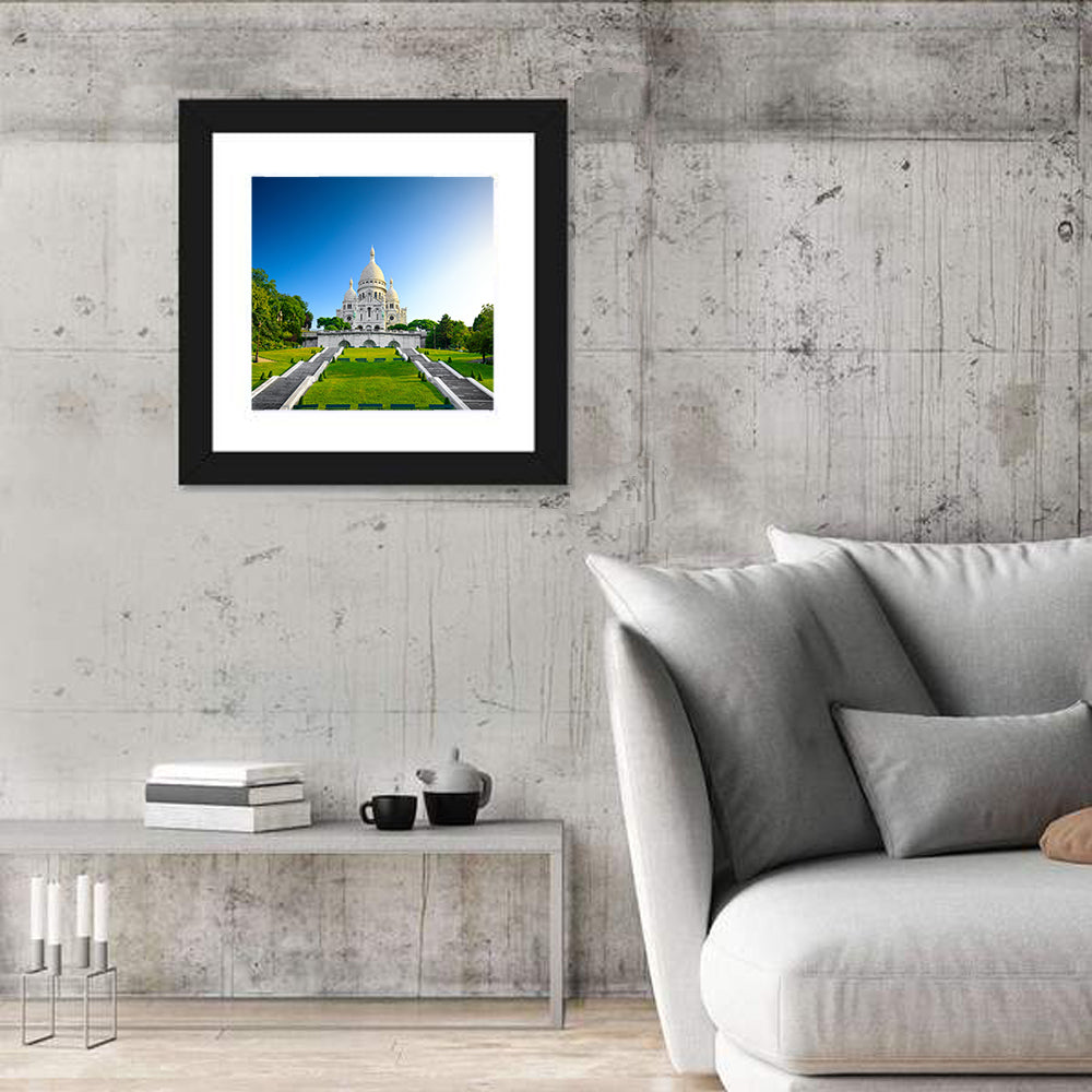 Basilica Sacre Coeur In Paris Wall Art