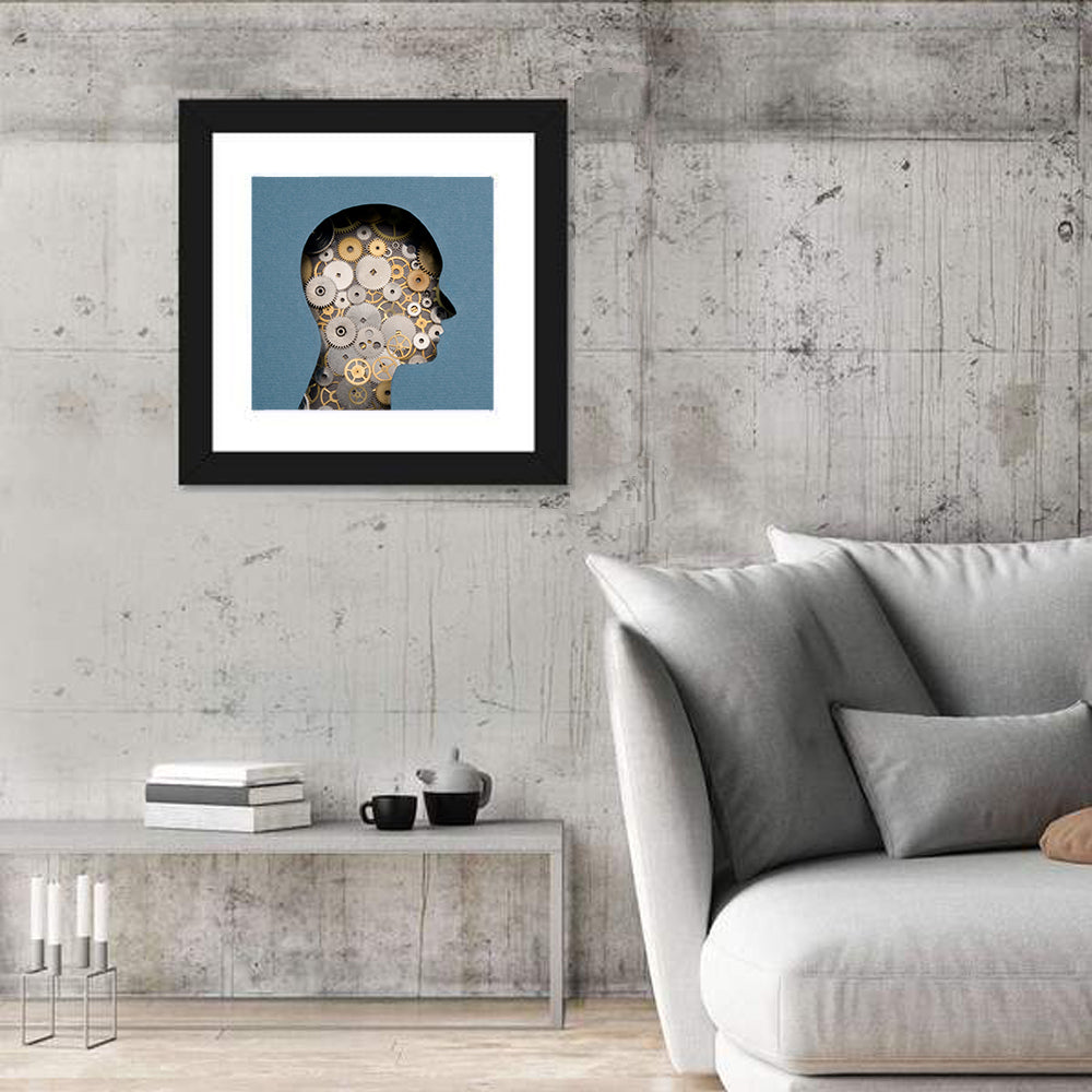 Thinking Mechanism Wall Art