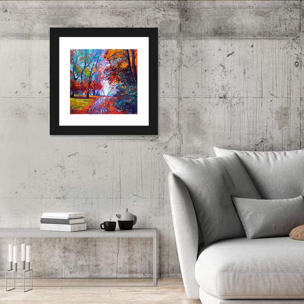 Autumn Forest Artwork Wall Art