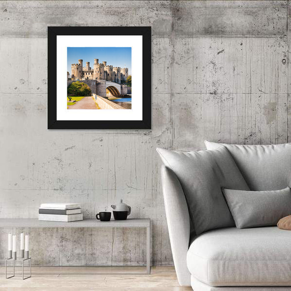 Famous Conwy Castle In Wales Wall Art
