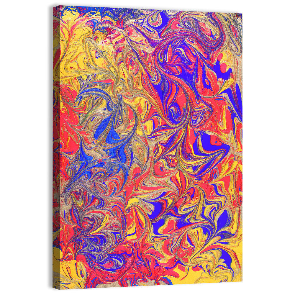 Swirling Contemporary Style Wall Art