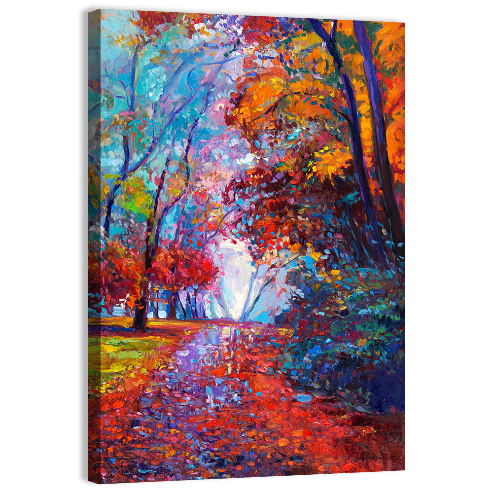 Autumn Forest Artwork Wall Art