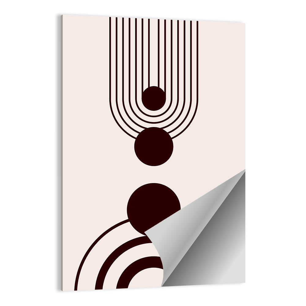 Concentric Boho Arches Wall Art