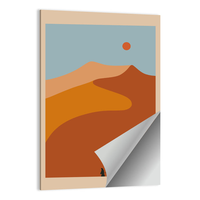 Desert Minimal Ii Wall Art as a poster print