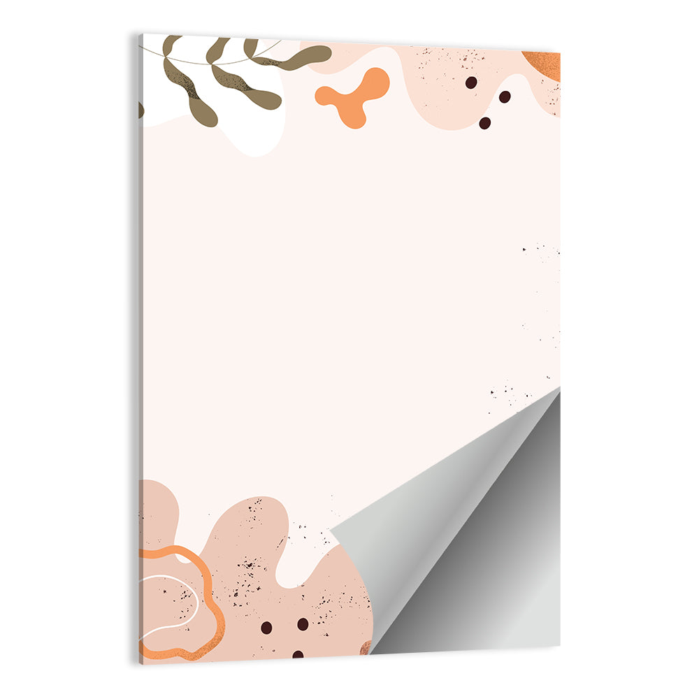 Layered Botanical Frame Composition Wall Art