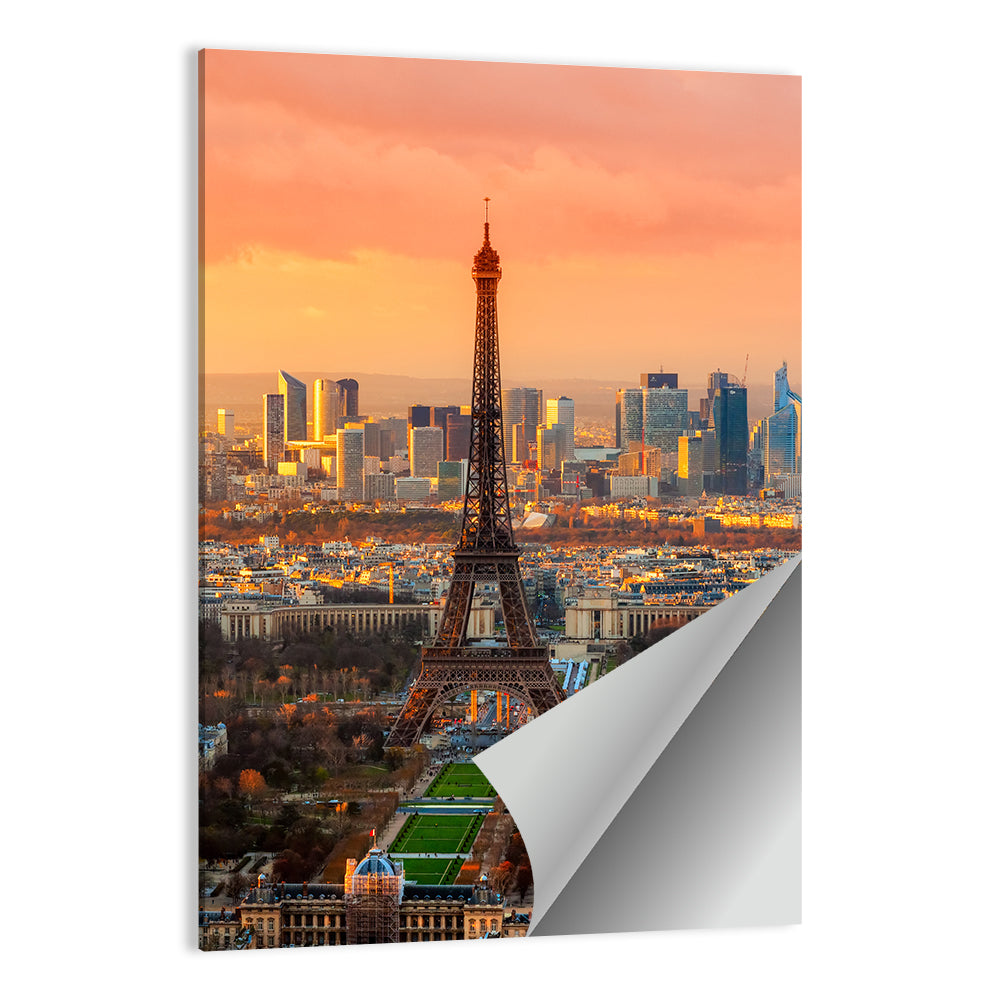Paris At Twilight Wall Art