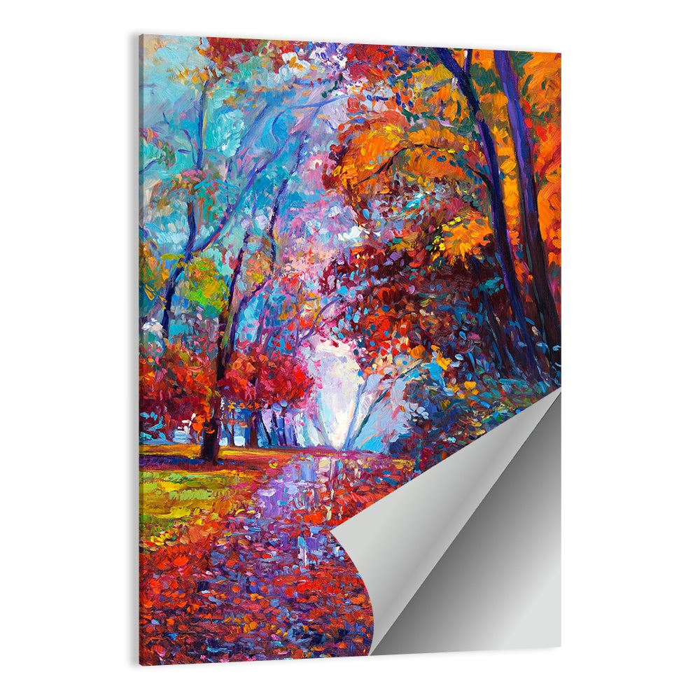 Autumn Forest Artwork Wall Art