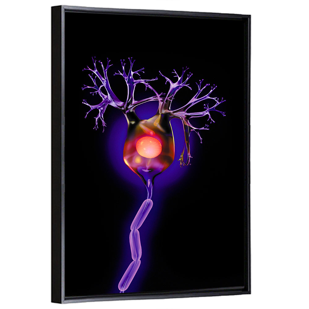 Human Neuron Cell Wall Art