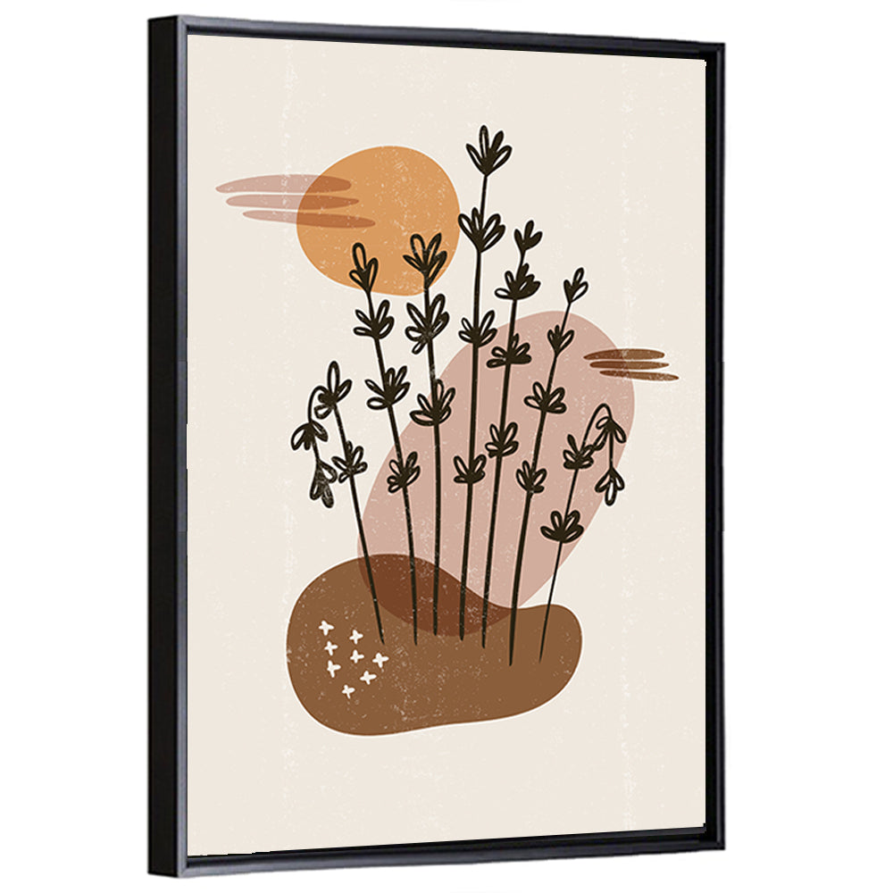 Botanical Boho Minimalist Wall Art