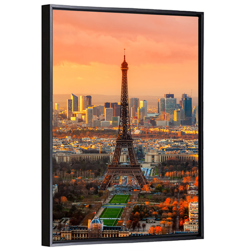 Paris At Twilight Wall Art