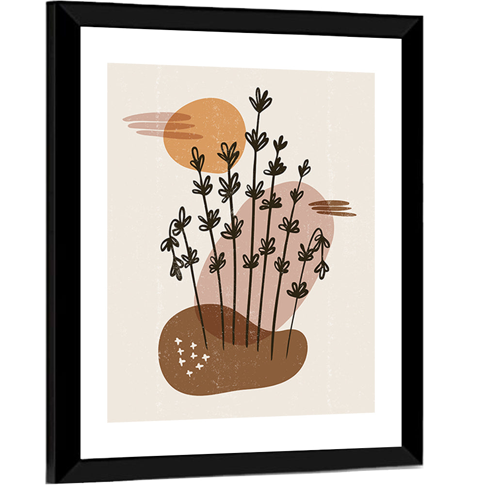 Botanical Boho Minimalist Wall Art