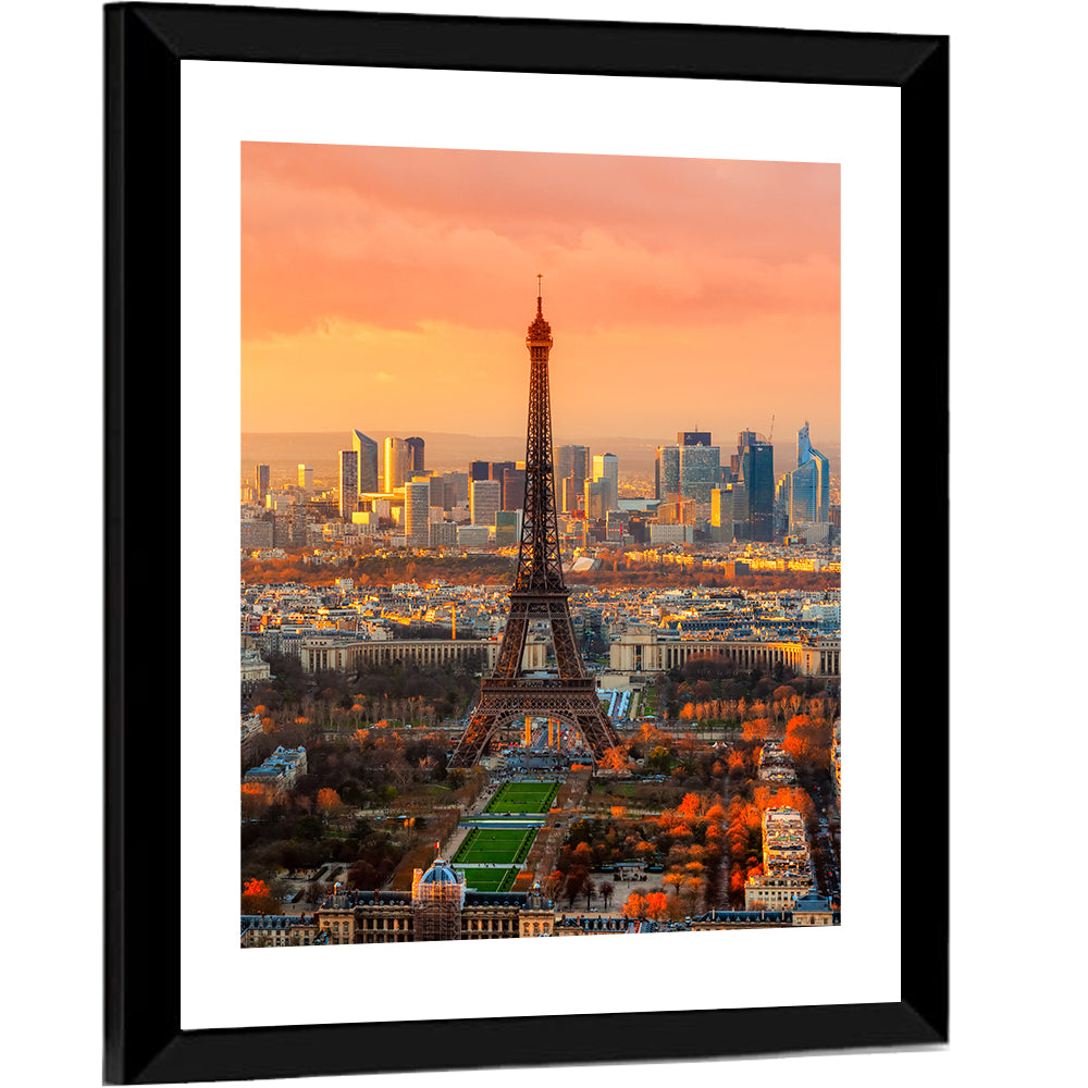Paris At Twilight Wall Art