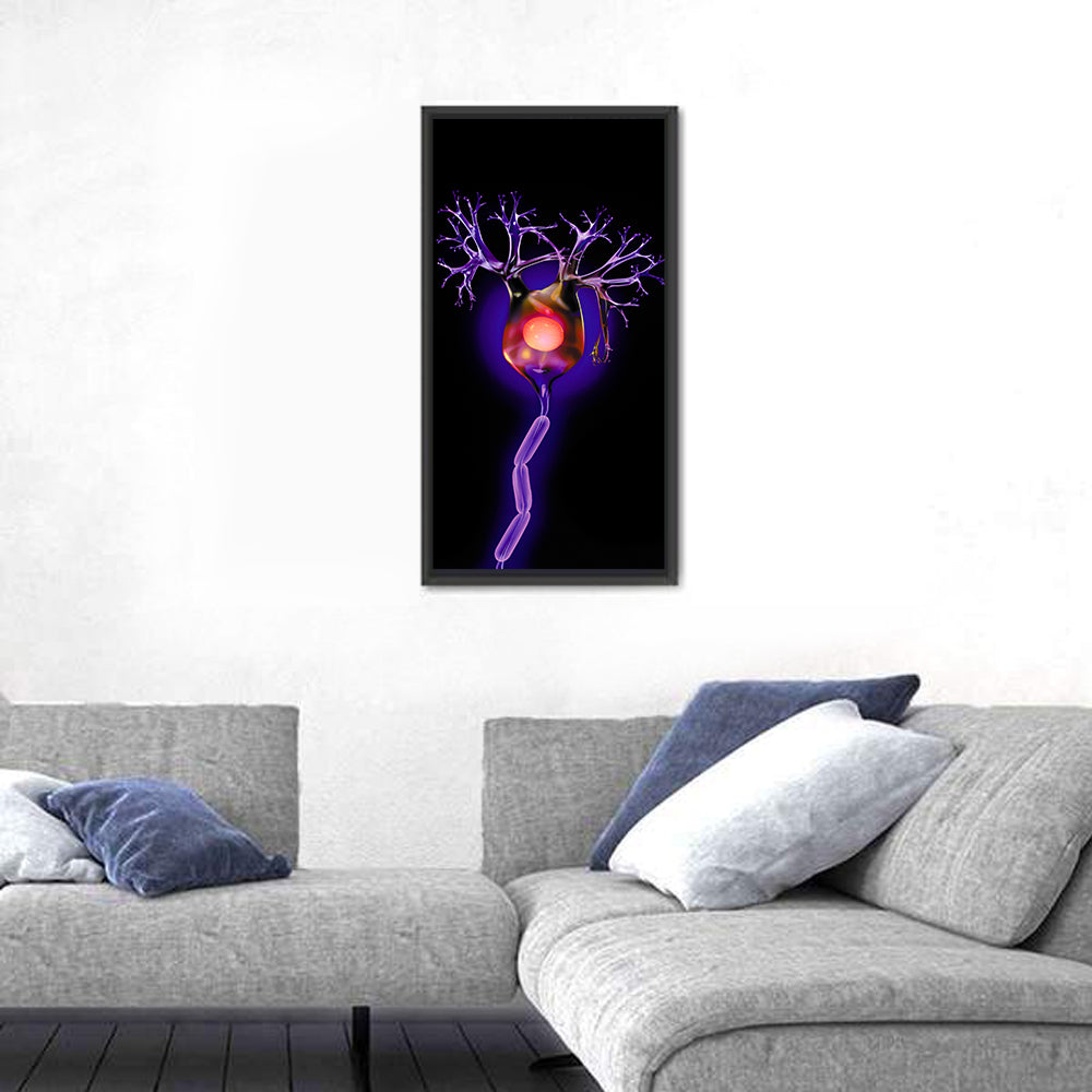 Human Neuron Cell Wall Art