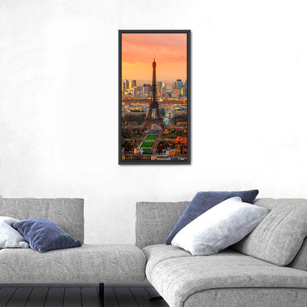 Paris At Twilight Wall Art