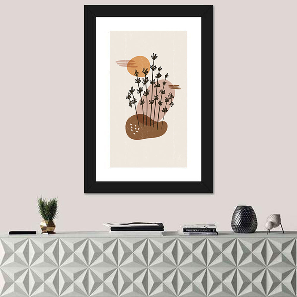 Botanical Boho Minimalist Wall Art