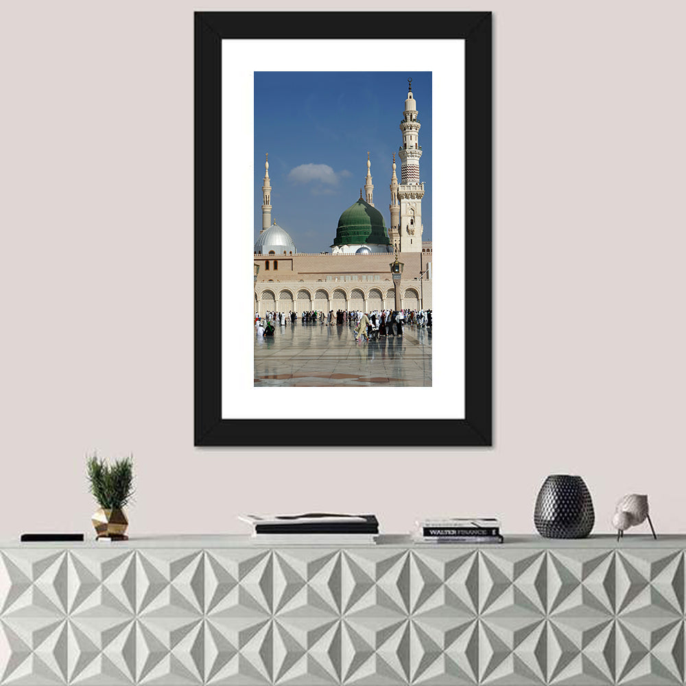 Masjid Nabawi In Medinah Wall Art
