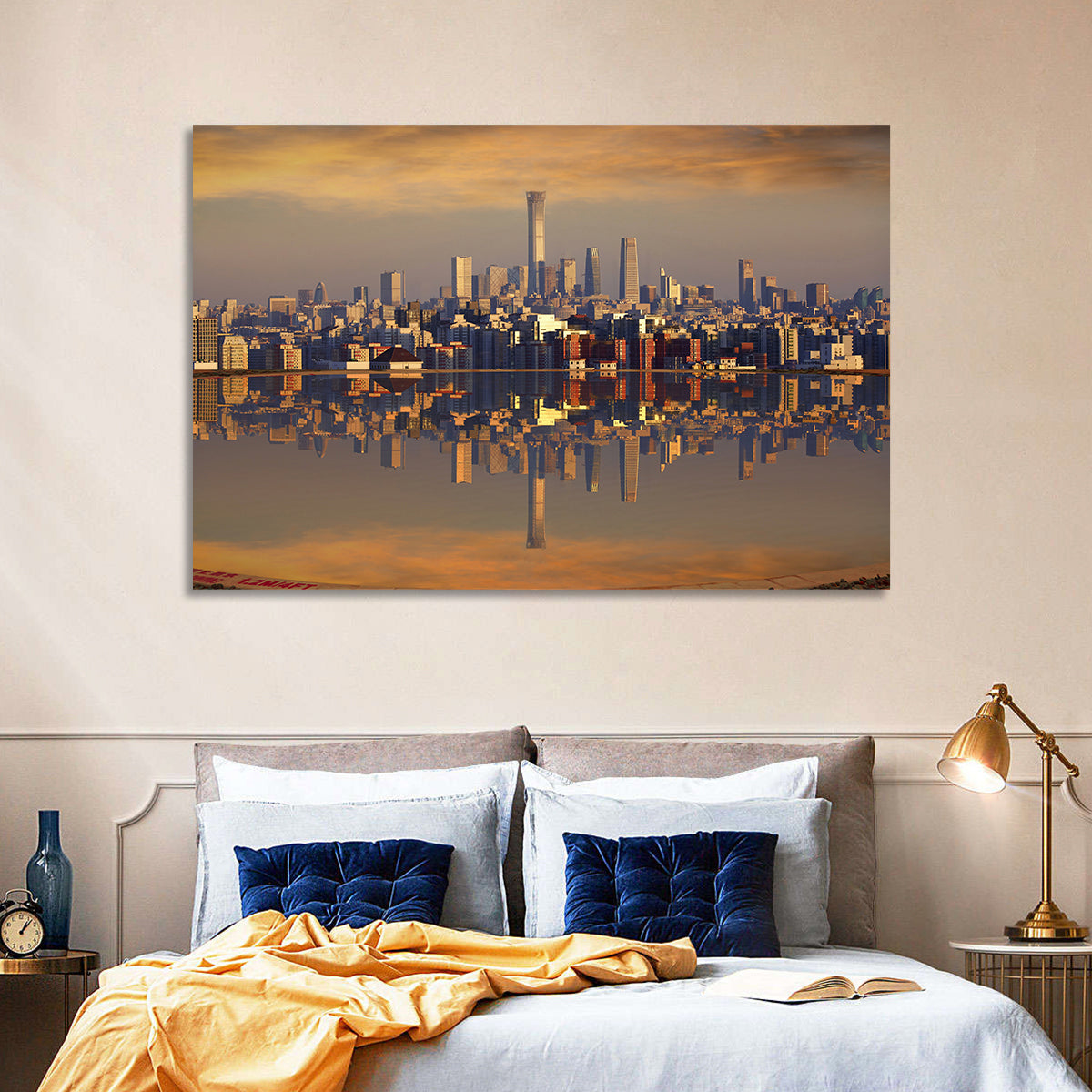 Beijing Skyline Wall Art