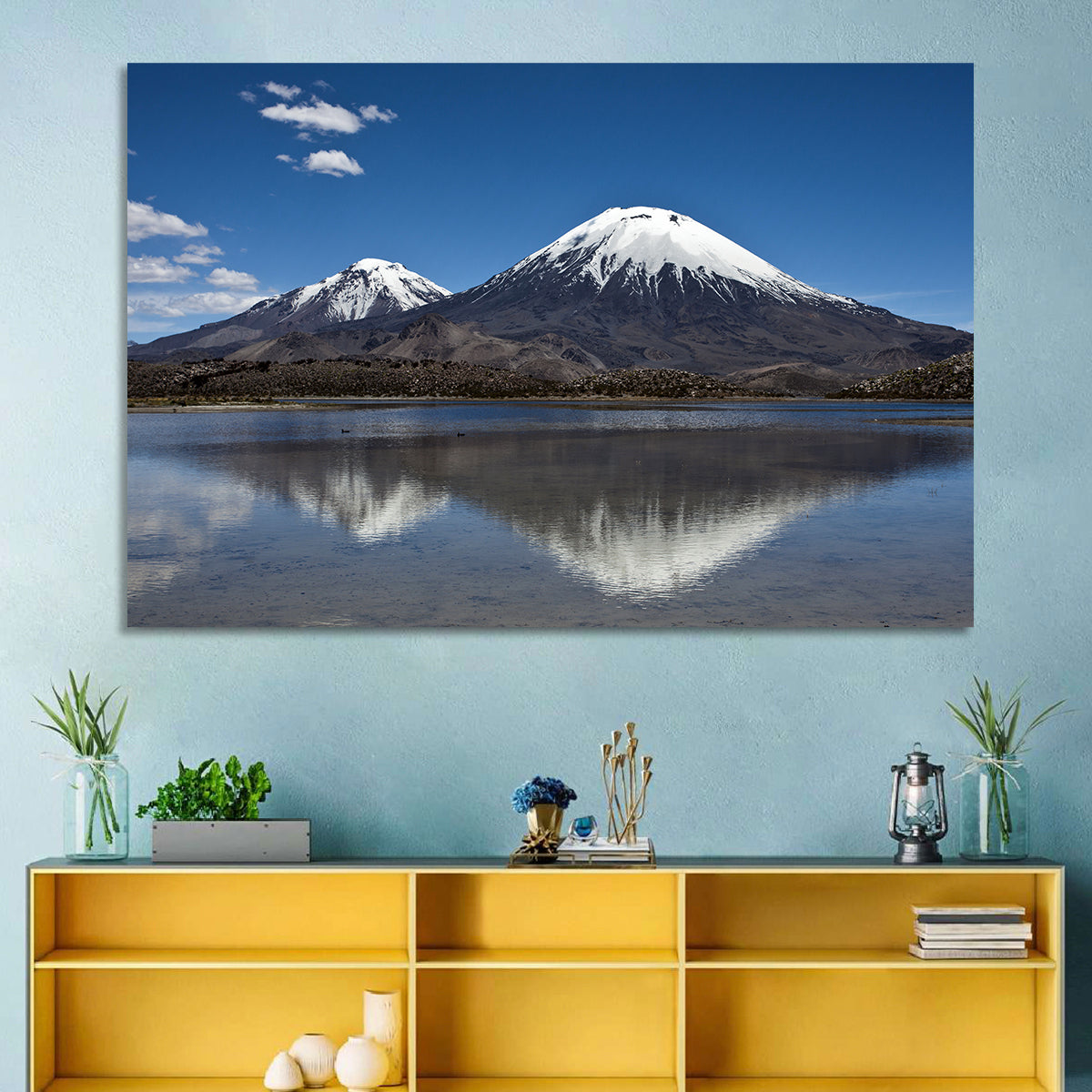 Parinacota Volcano Wall Art