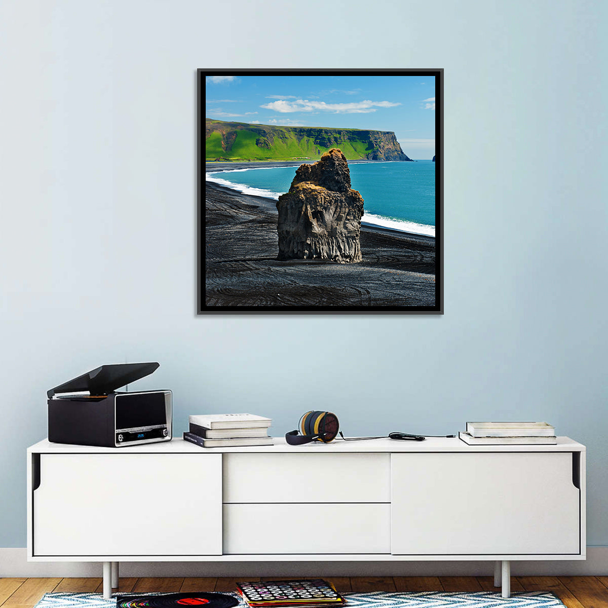 Dyrhólaey Volcanic Beach Wall Art