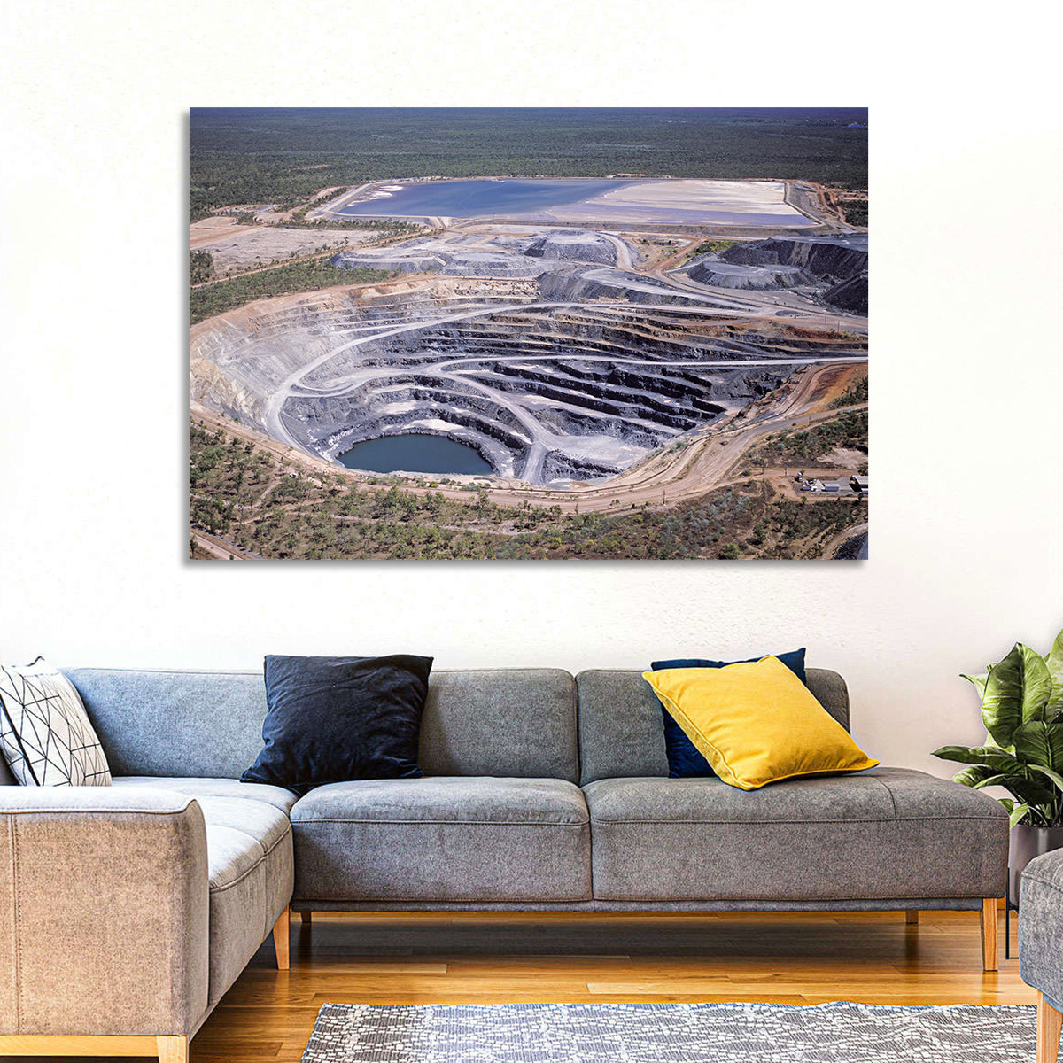 Uranium Mine Wall Art