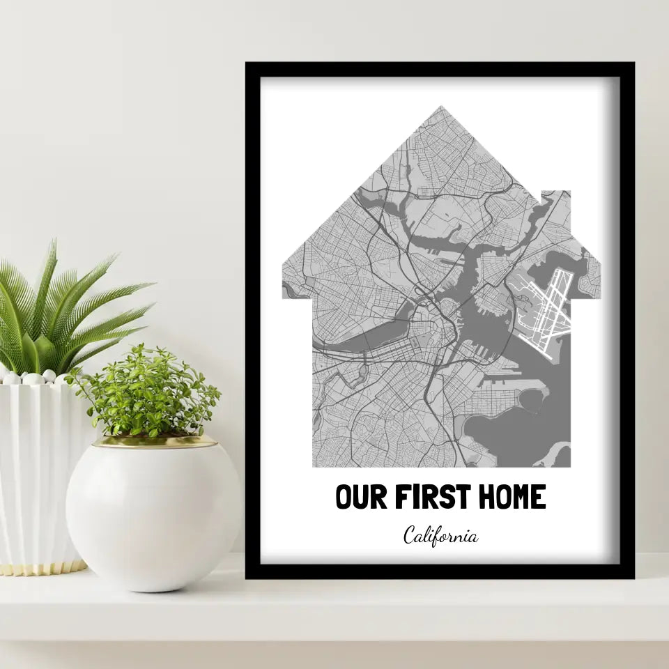 Our First Home Map