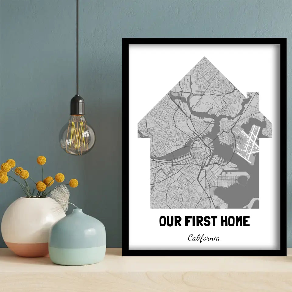 Our First Home Map