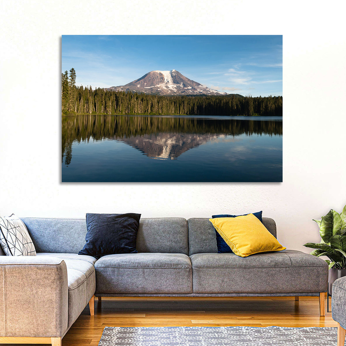 Mount Adams from Takhlakh Lake Wall Art