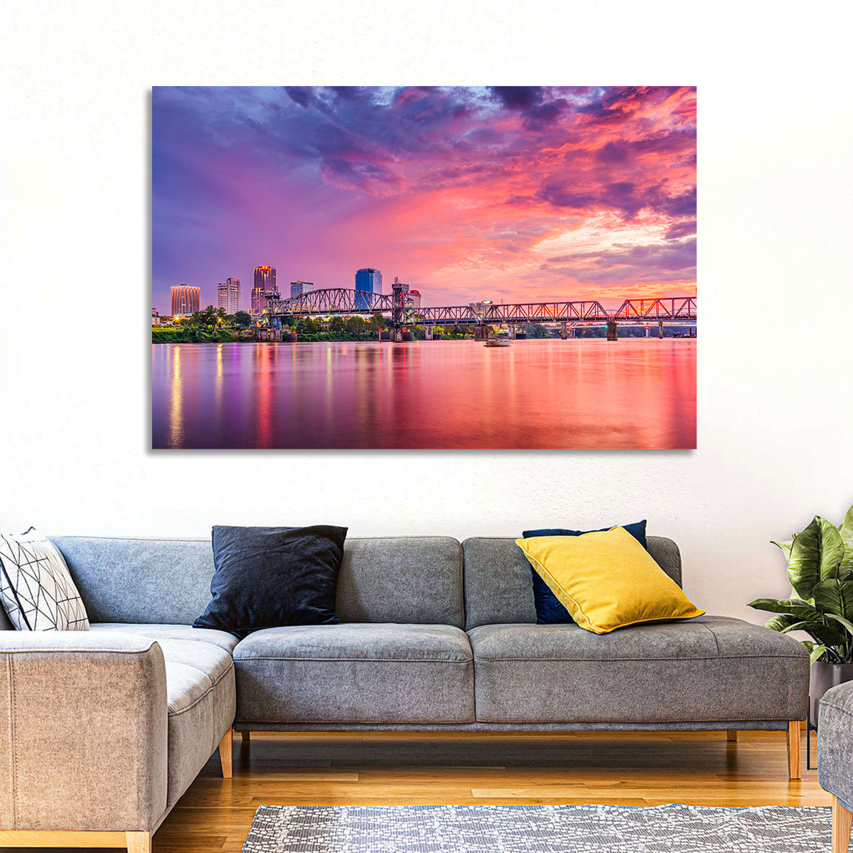 Arkansas Downtown Wall Art
