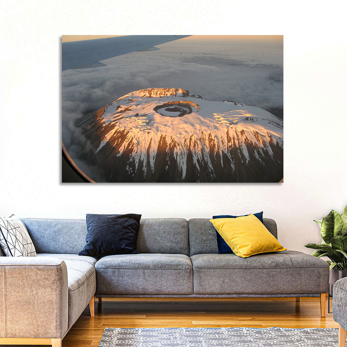 Kilimanjaro Sunset Wall Art