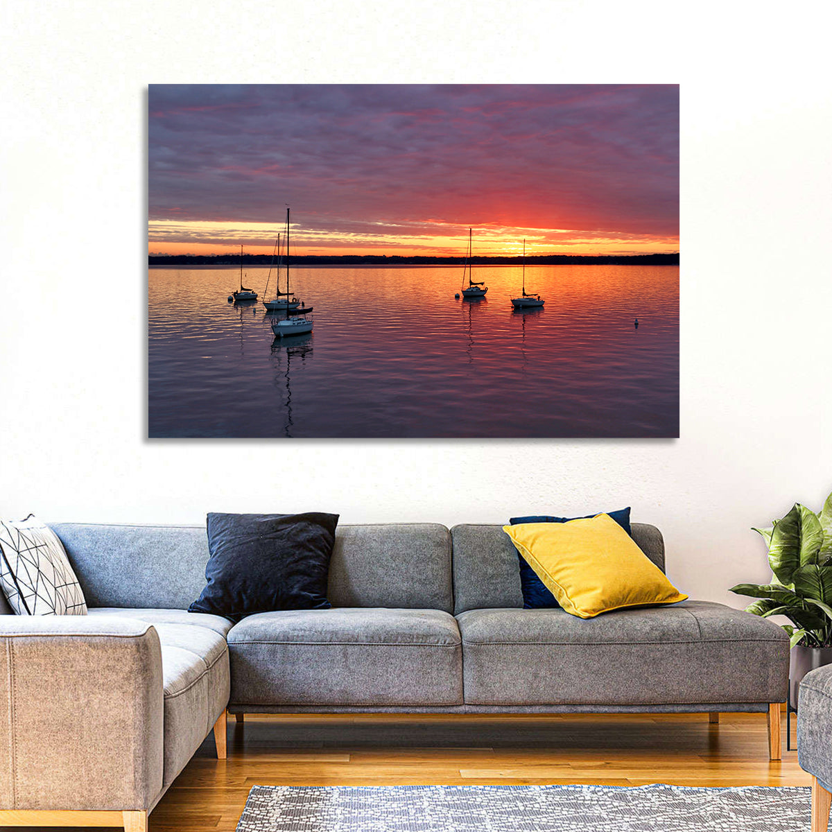 Lake Mendota Sunset Wall Art
