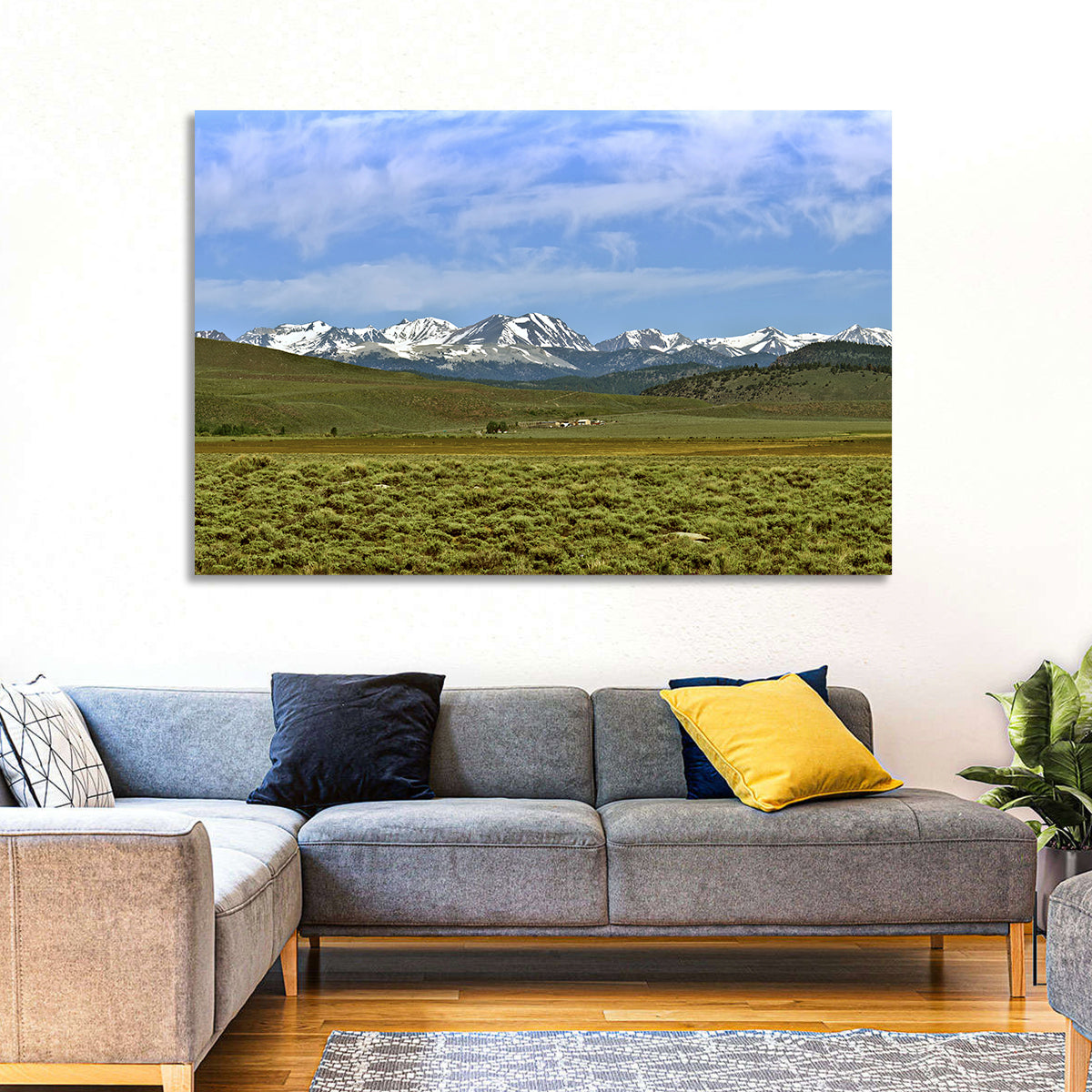 Sierra Nevada Mountain Range Wall Art
