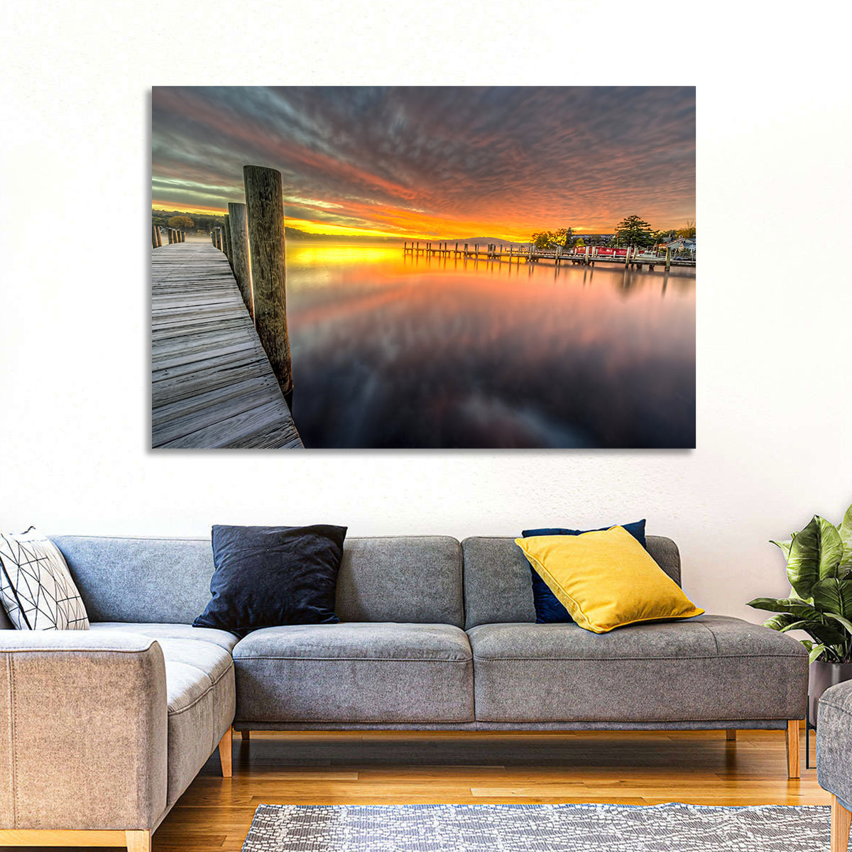 Lake Winnipesaukee Sunrise Wall Art