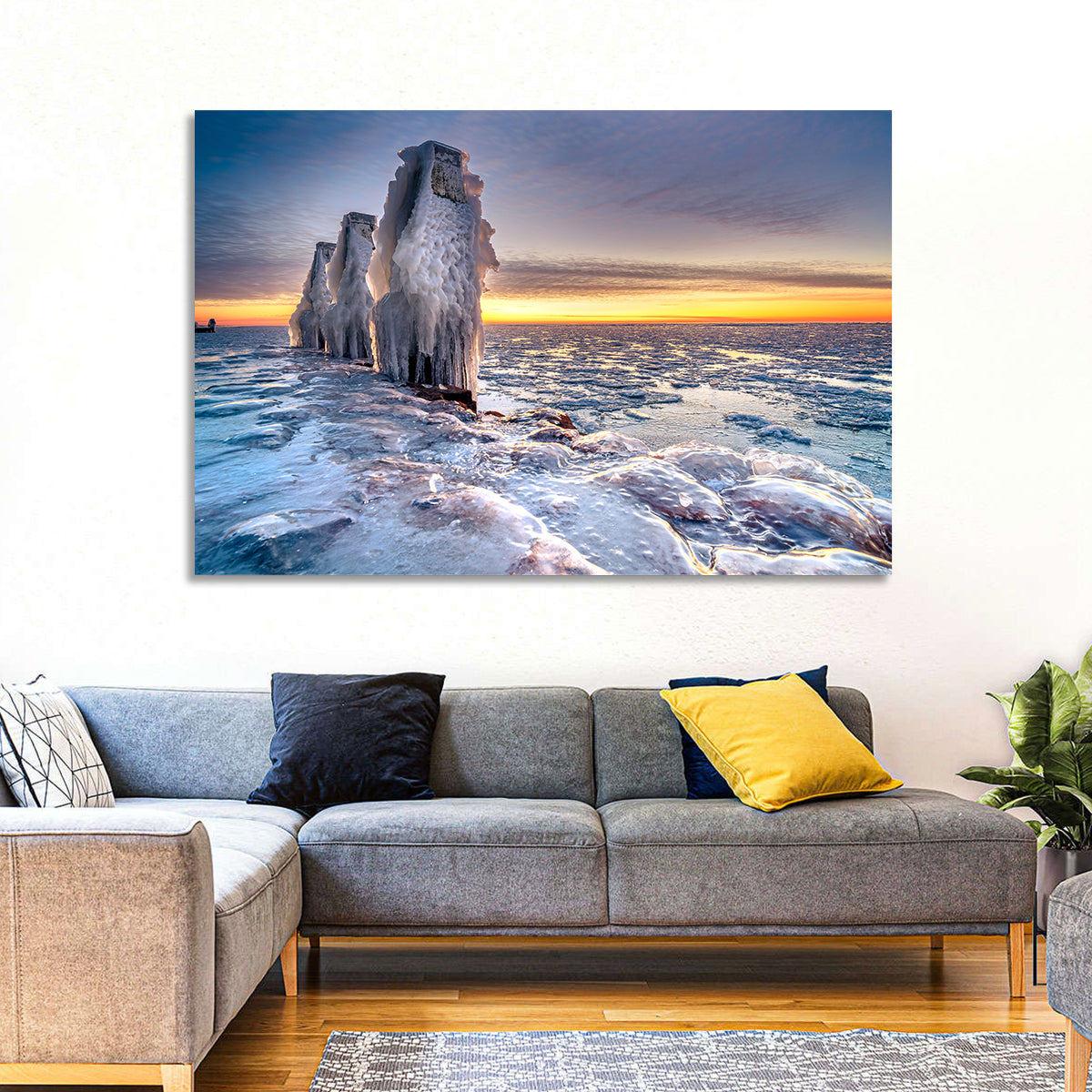 Ice Sculpture Netherlands Wall Art