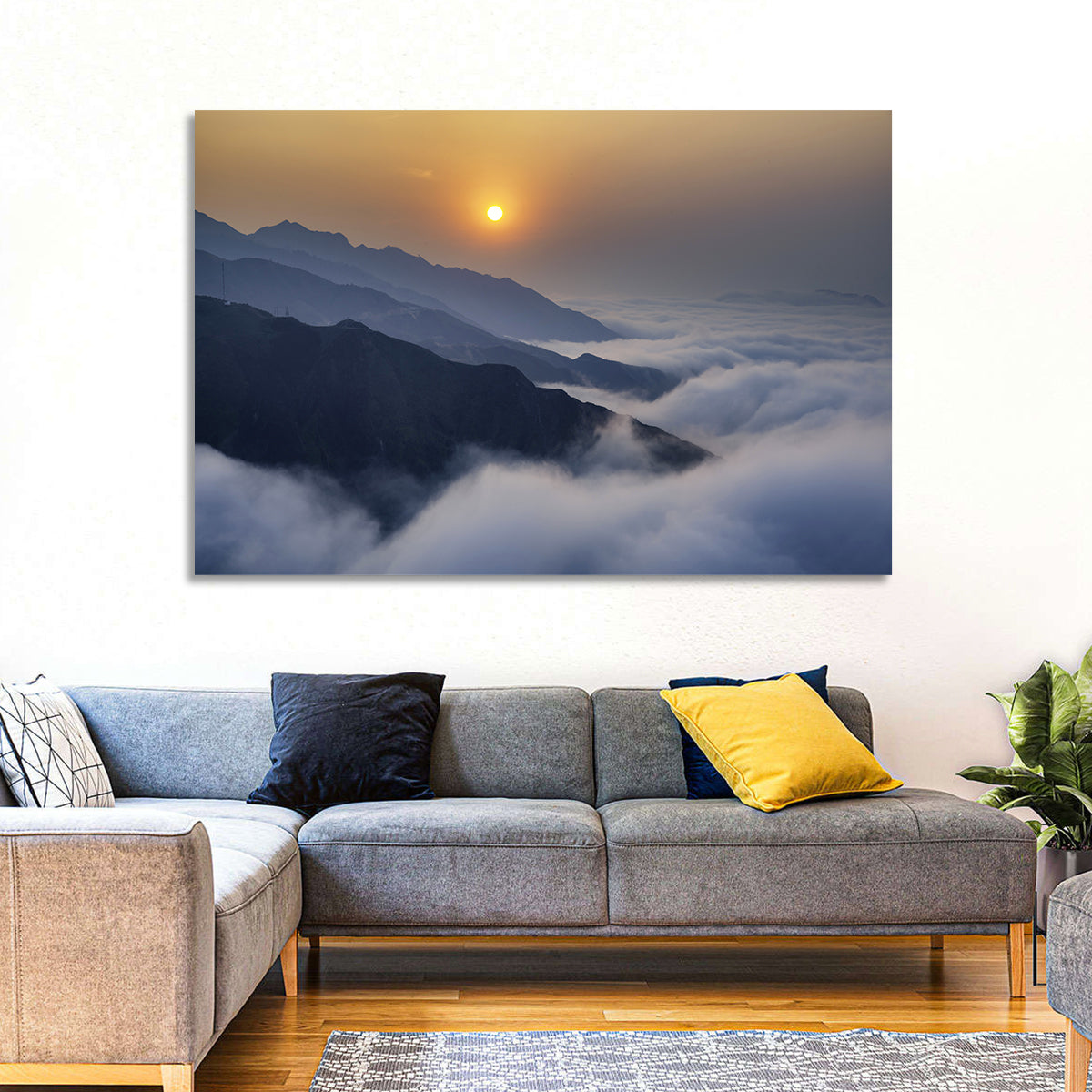 Ta Xua Mountain Range Wall Art