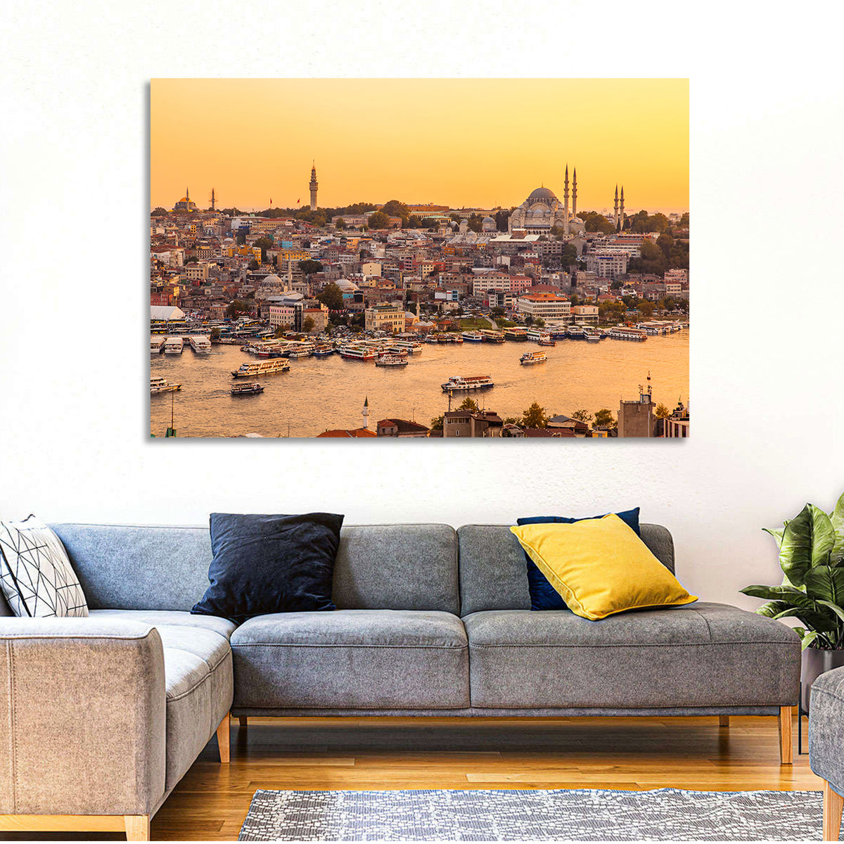 Golden Horn Bay Wall Art