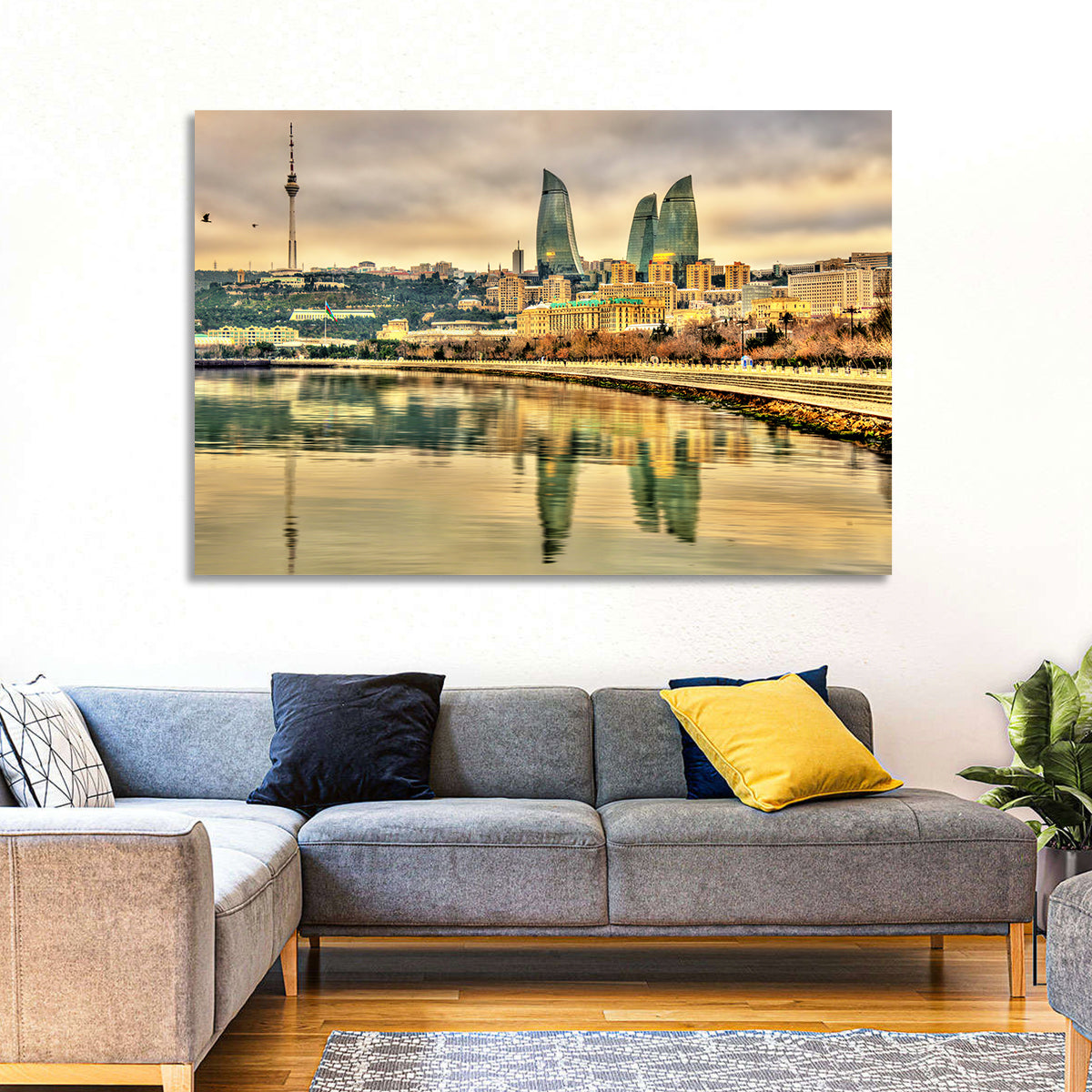 Baku Reflection Wall Art